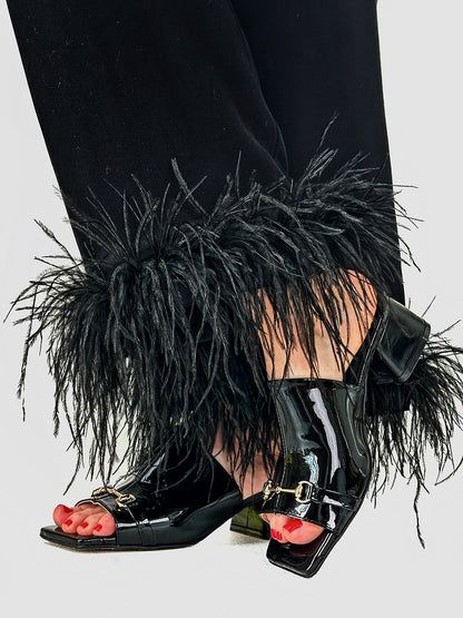 «Гарячі» лаковані сабо