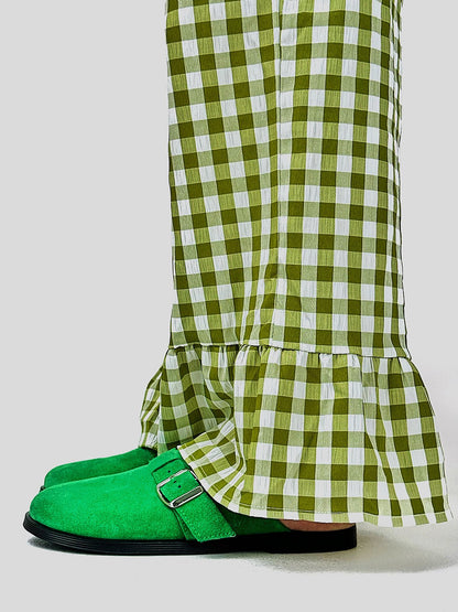 Анатомічні цукеркові мюлі зі 100% замші