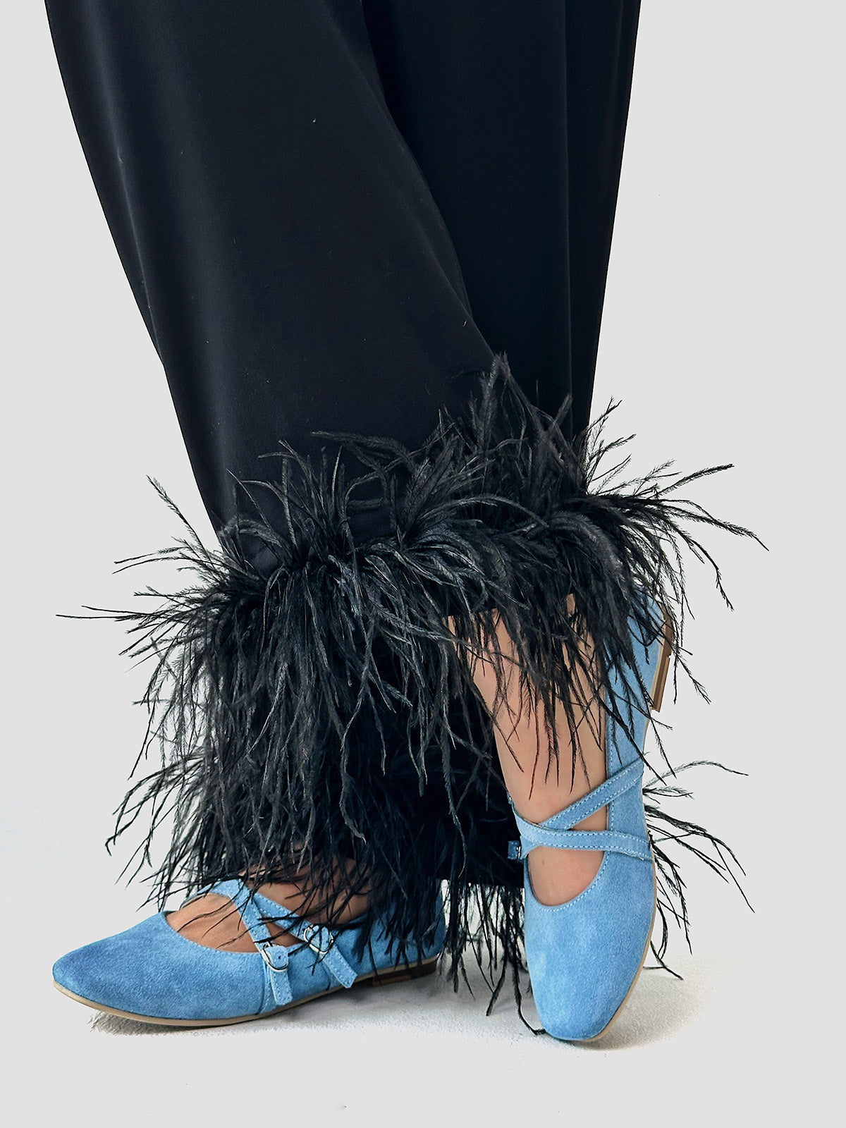 Елегантні балетки-пуанти зі 100% замші