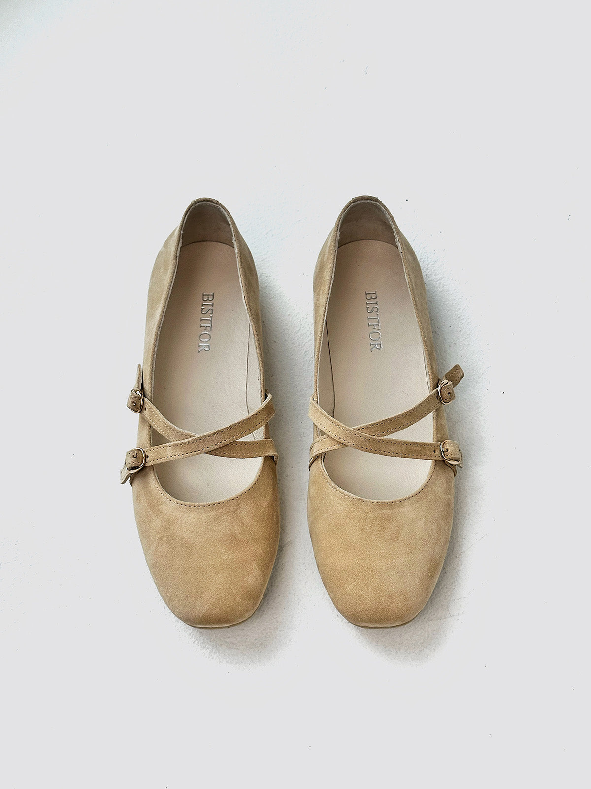 Елегантні балетки-пуанти зі 100% замші